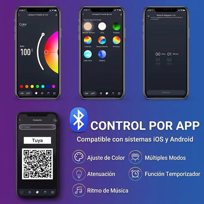 Lámpara Inteligente Sunset RGB