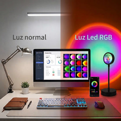 Lámpara Inteligente Sunset RGB